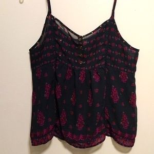 Forever 21 translucent top